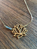 Lotus with Tiny Labradorite