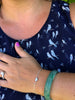 Dainty heart bracelet