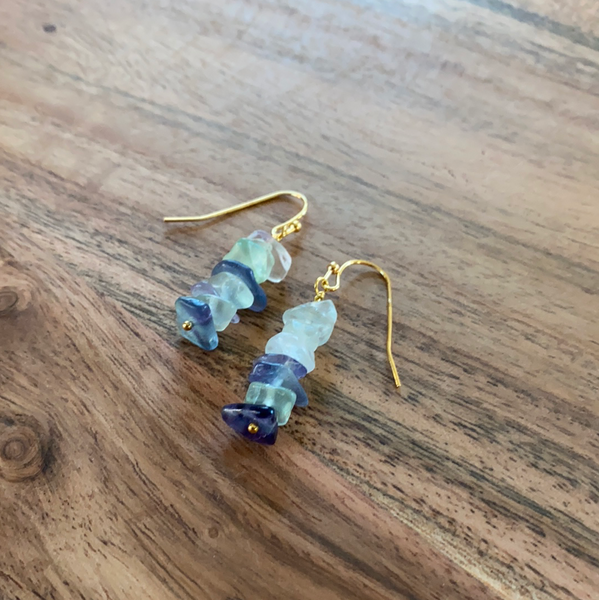 Rainbow Fluorite Stack