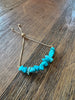 Turquoise stacked bracelet