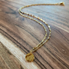 Gold Medallion Detailed Chain