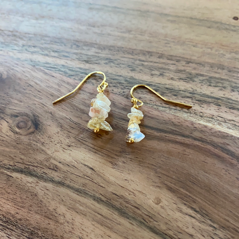 Citrine Stack Earrings