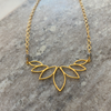 Lotus Labradorite Necklace