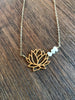 Lotus Pearl Necklace