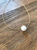 Floating Pearl Necklace - Medium