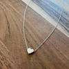 Dainty Silver Heart Necklace