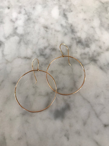 Gold Hoop Earrings