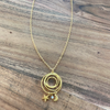 Star & Moon Ring Necklace