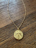 Bee Medallion Necklace