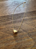 Floating Puffy Heart Necklace