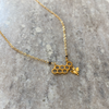 Honeycomb & Bee Necklace