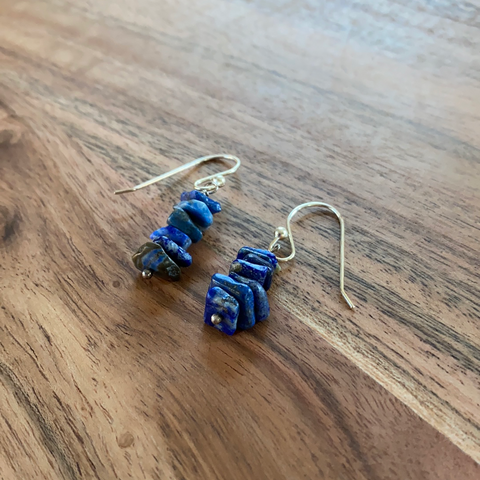 Sodalite Stack Earrings