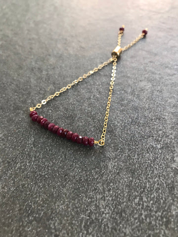 Garnet Bracelet