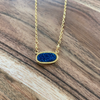 Framed Blue Druzy