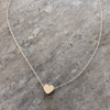 Dainty Silver Heart Necklace