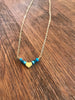 Apatite Dainty Heart Necklace