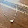 Dainty Silver Heart Necklace