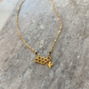 Honeycomb & Bee Necklace