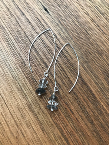 Herkimer Diamond Drop Earrings